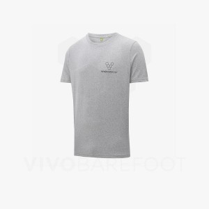 Vivobarefoot Rapanui Naturally Coloured T-shirt T-shirts Damen Grau | CH098SZ